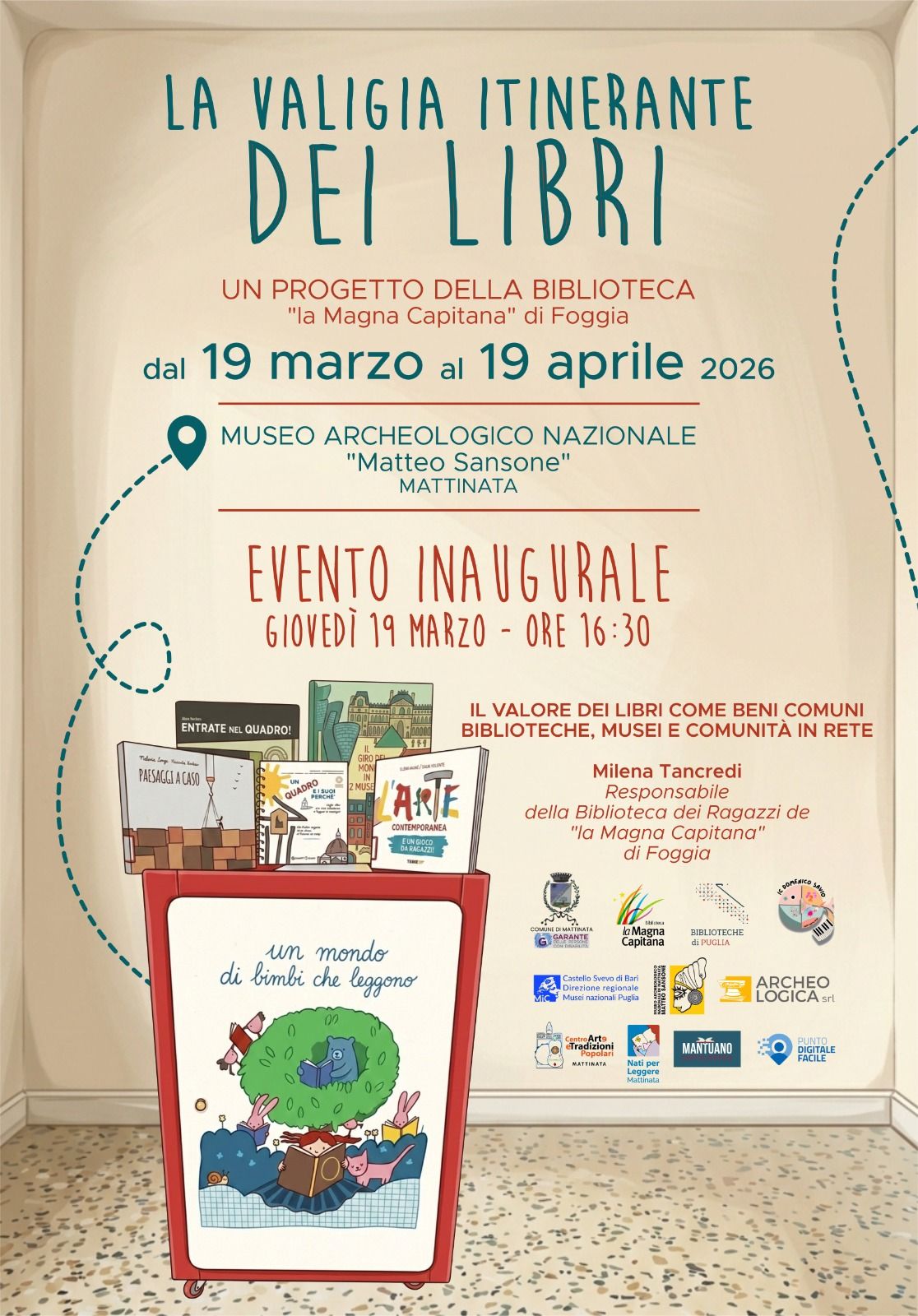 Valigia dei libri. Mattinata